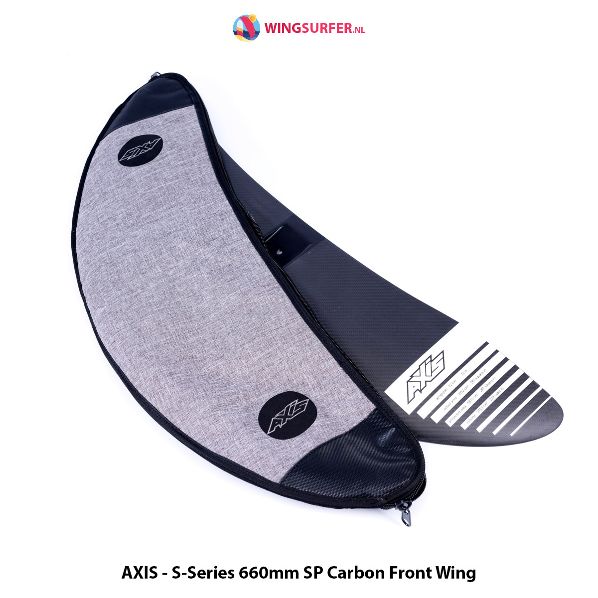 AXIS FOILS - 660mm SP Carbon Front Wing - Afbeelding 3