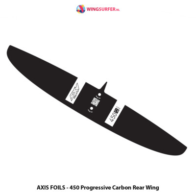 AXIS FOILS - 450 Progressive Carbon Rear Wing