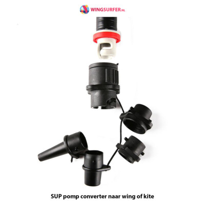 SUP pomp converter naar wing of kite
