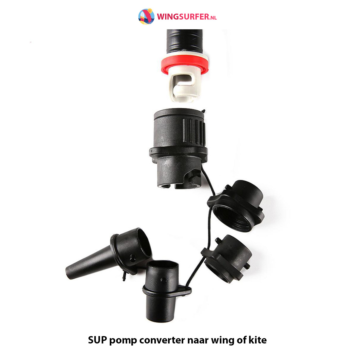 SUP pomp converter naar wing of kite