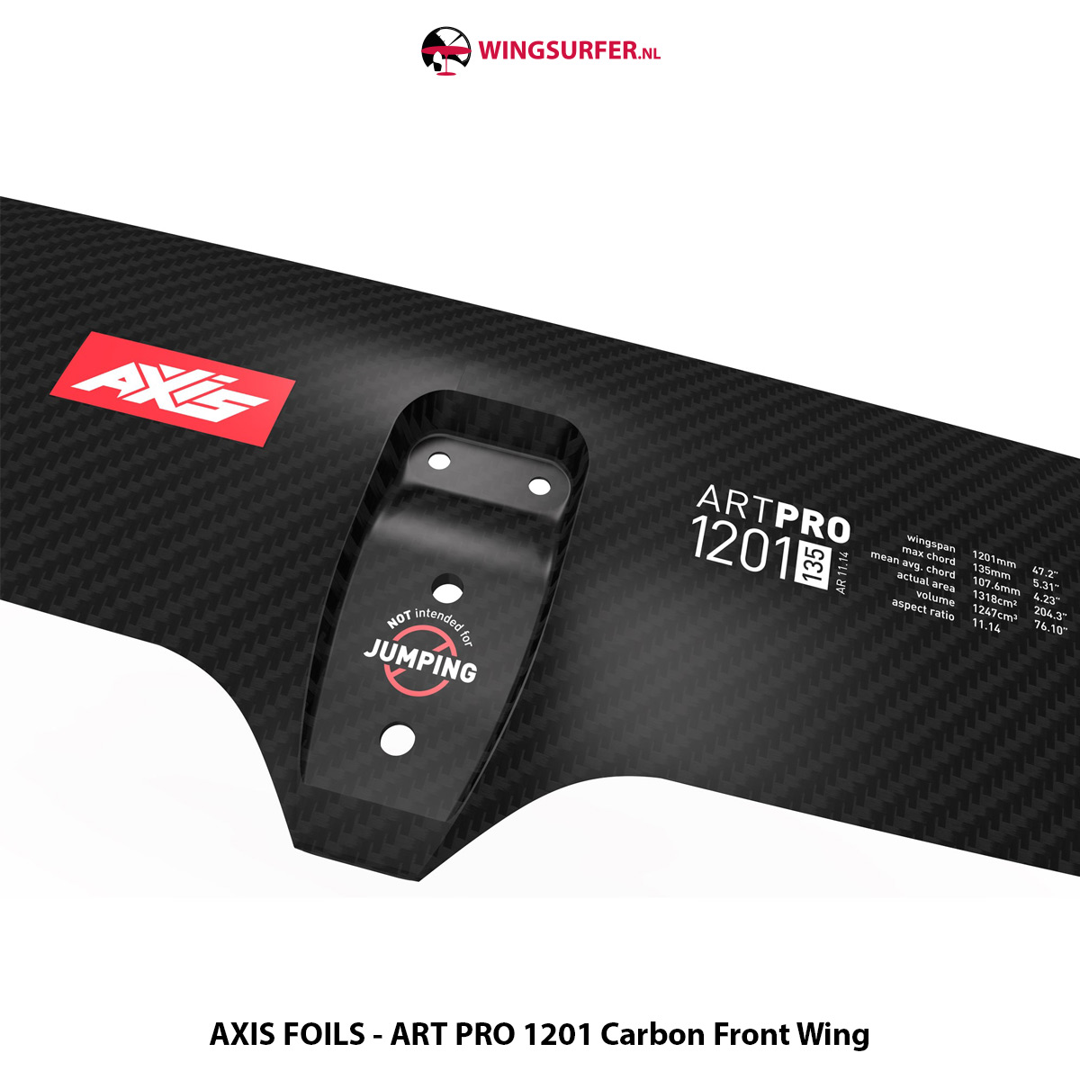 AXIS FOILS ART PRO 1201 Carbon Front Wing - Afbeelding 4
