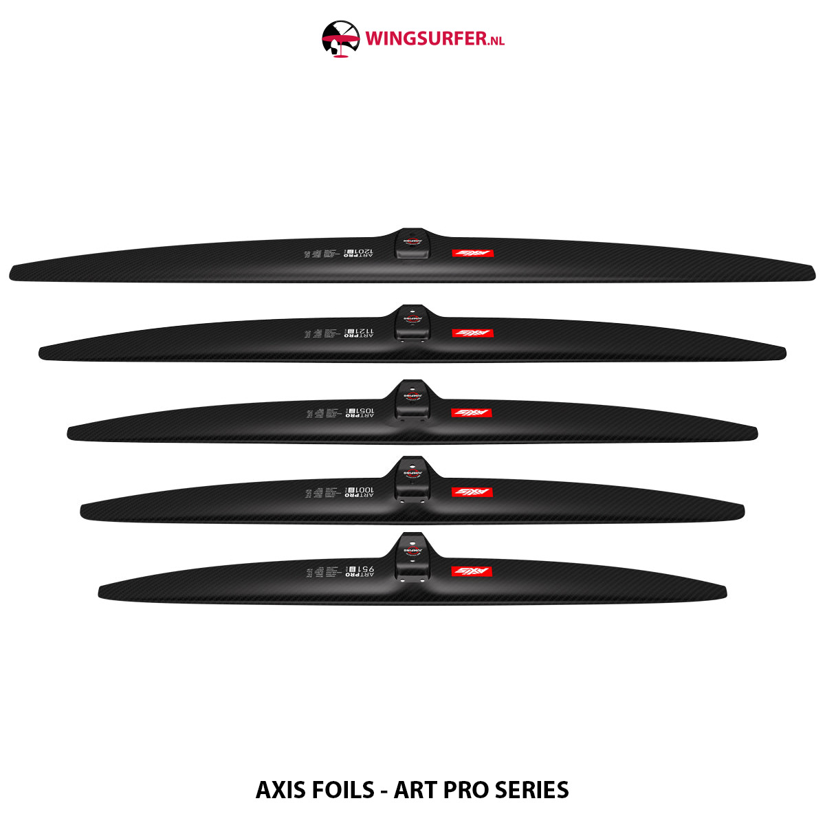 AXIS FOILS ART PRO 1051 Carbon Front Wing - Afbeelding 4