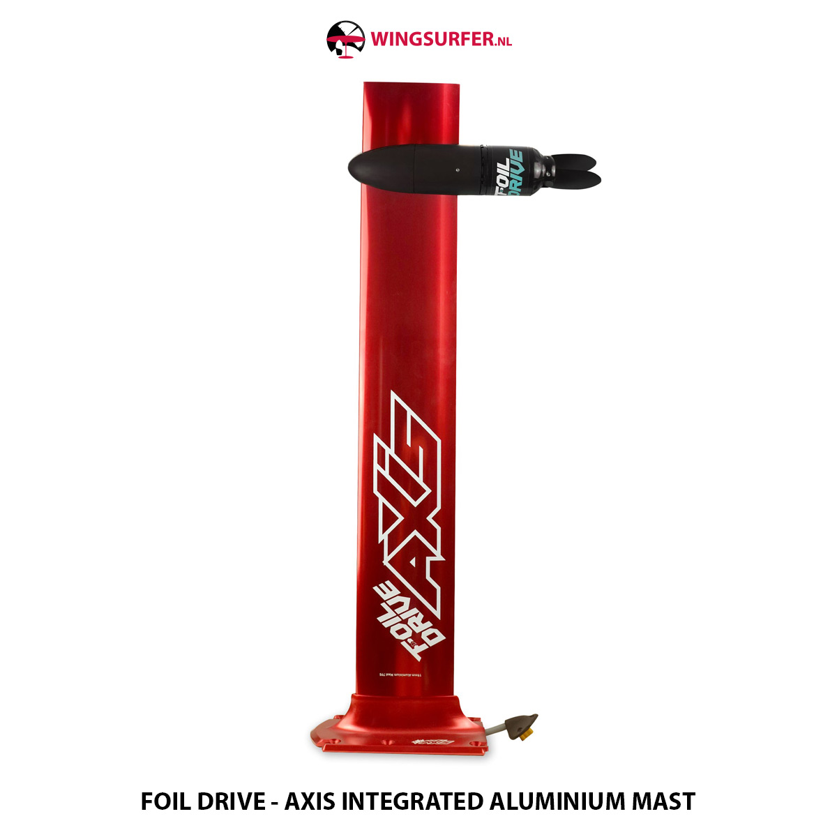 Foil Drive - Axis geïntegreerde aluminium mast