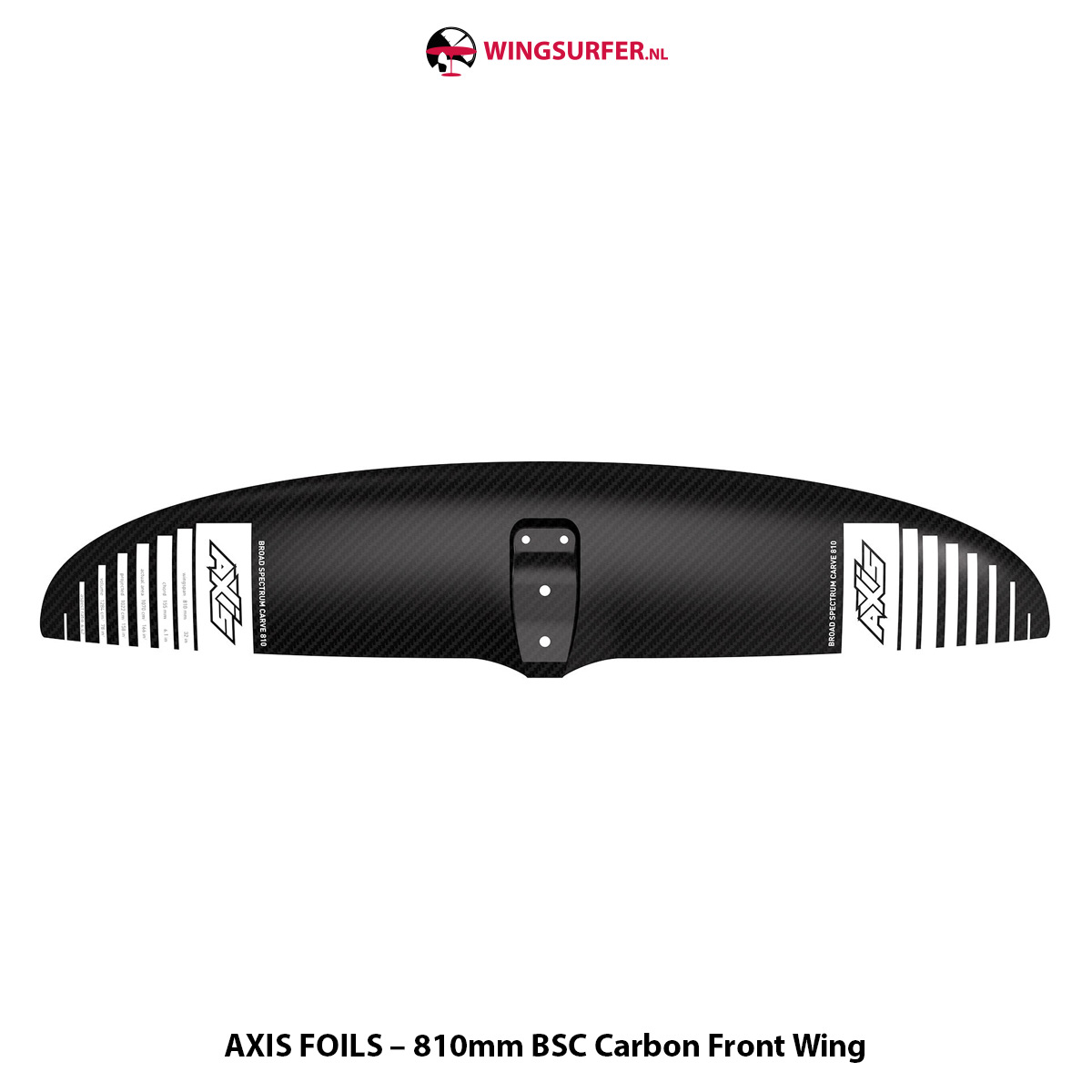 AXIS FOILS – 810mm BSC Carbon Front Wing - Afbeelding 2