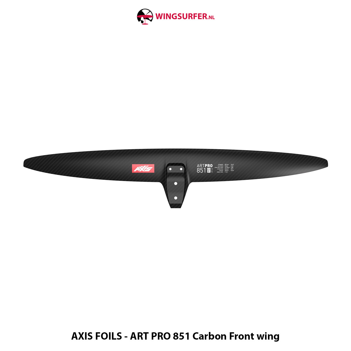 AXIS FOILS ART PRO 851 Carbon Front Wing - Afbeelding 3