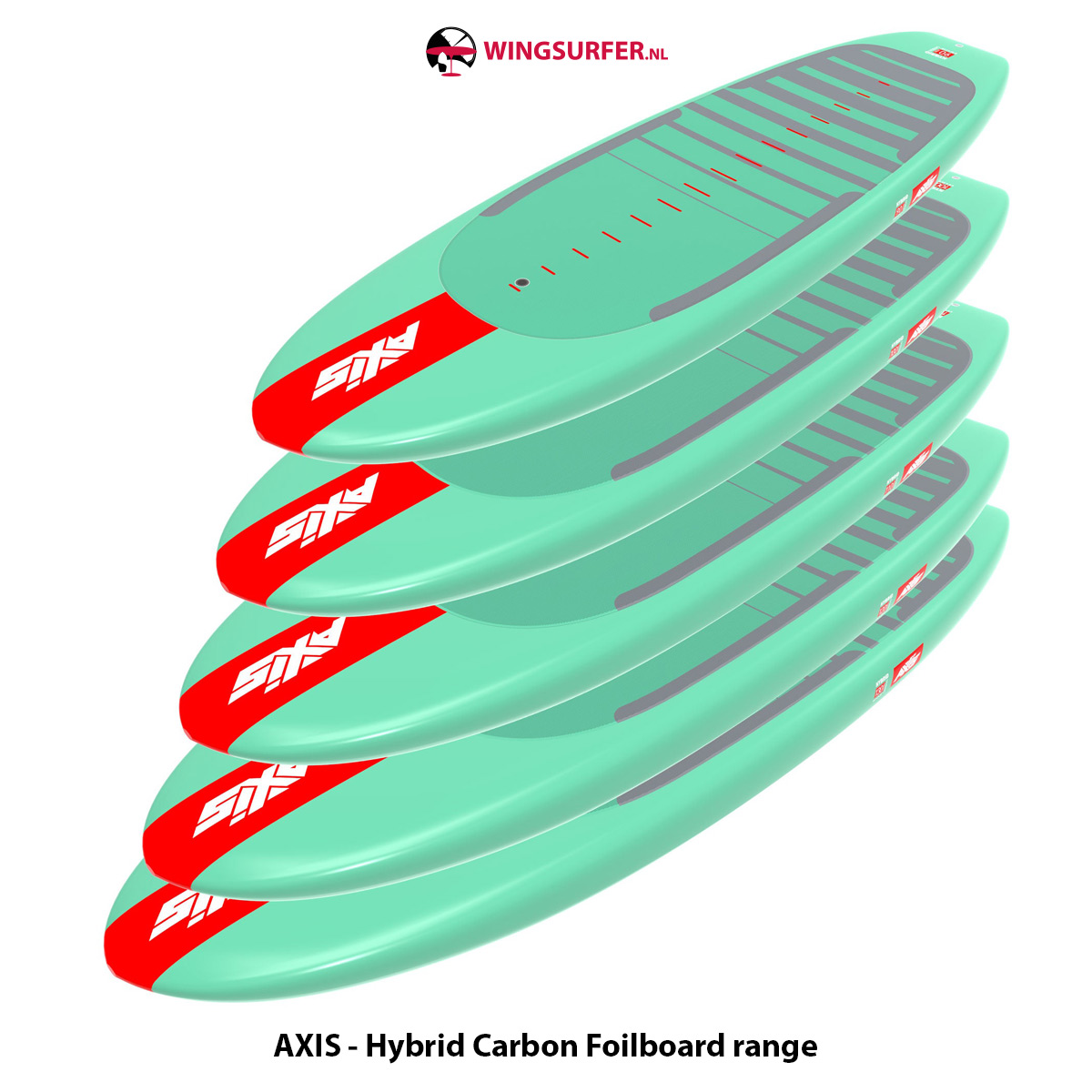 AXIS FOILS Hybrid Carbon Foilboard - Afbeelding 3