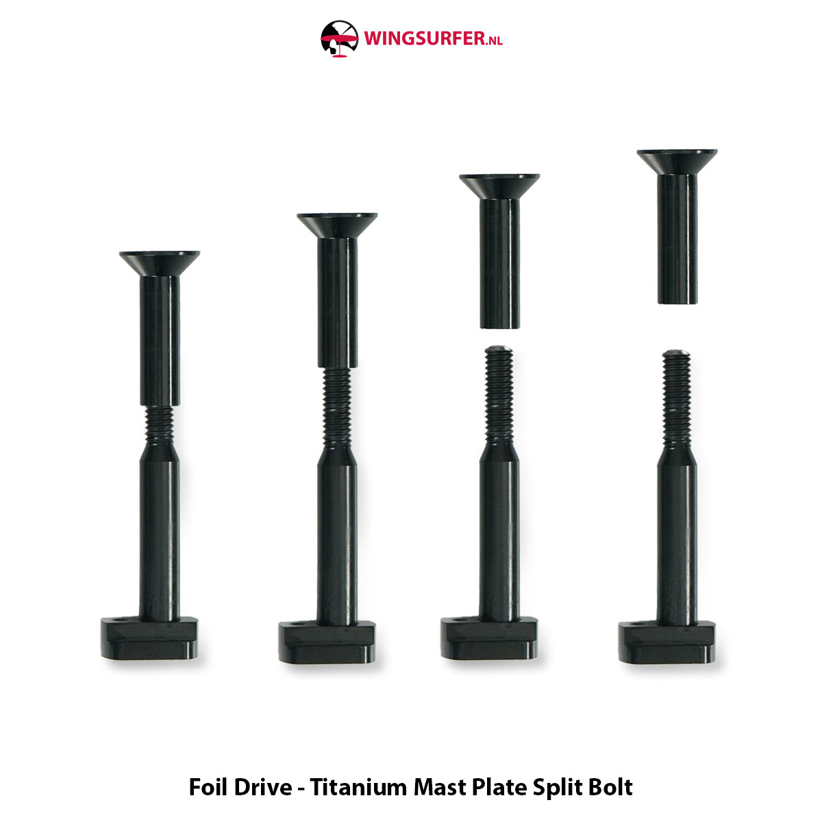 Foil Drive Titanium Mast Plate Split Bolt