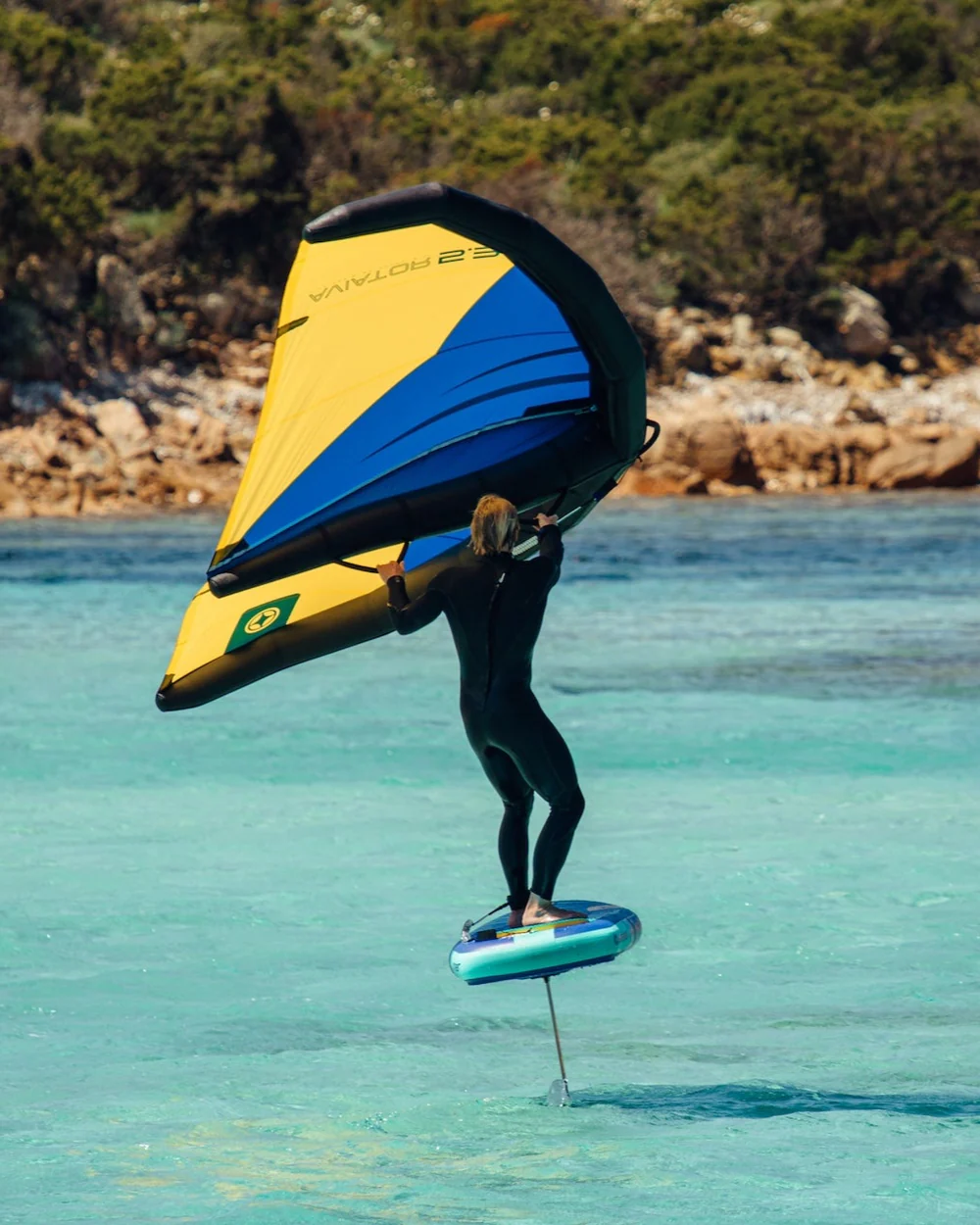 Unifiber Impulse 6'0 (FCD) & Wing, 2000 Front Wing Foil and Leash - Afbeelding 4
