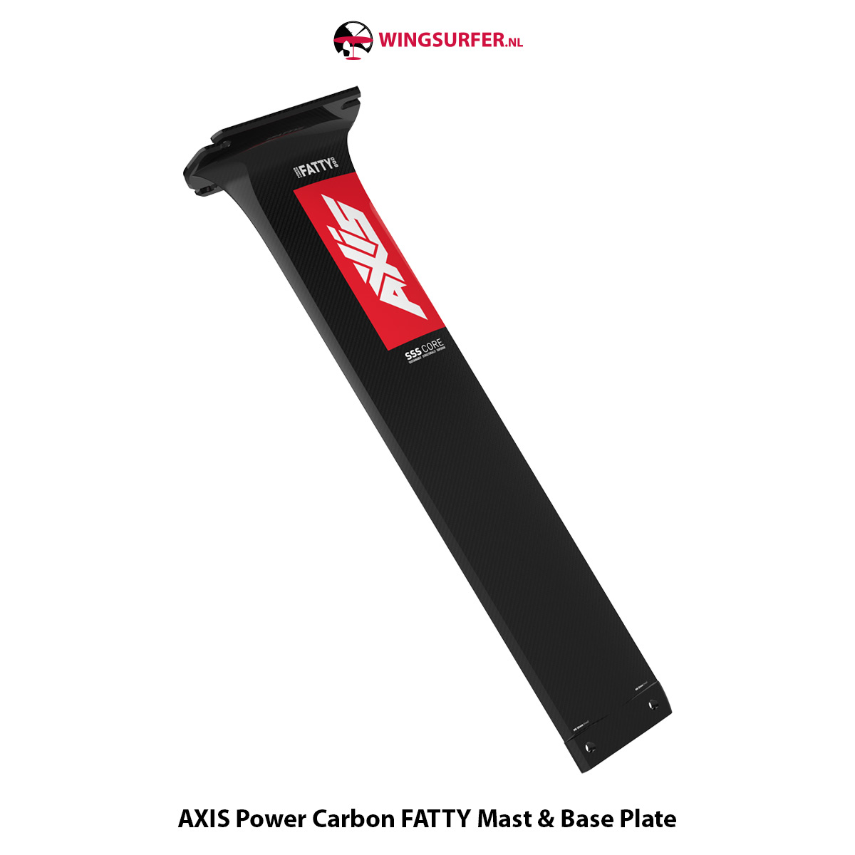 AXIS FOILS Power Carbon FATTY Mast & Base Plate