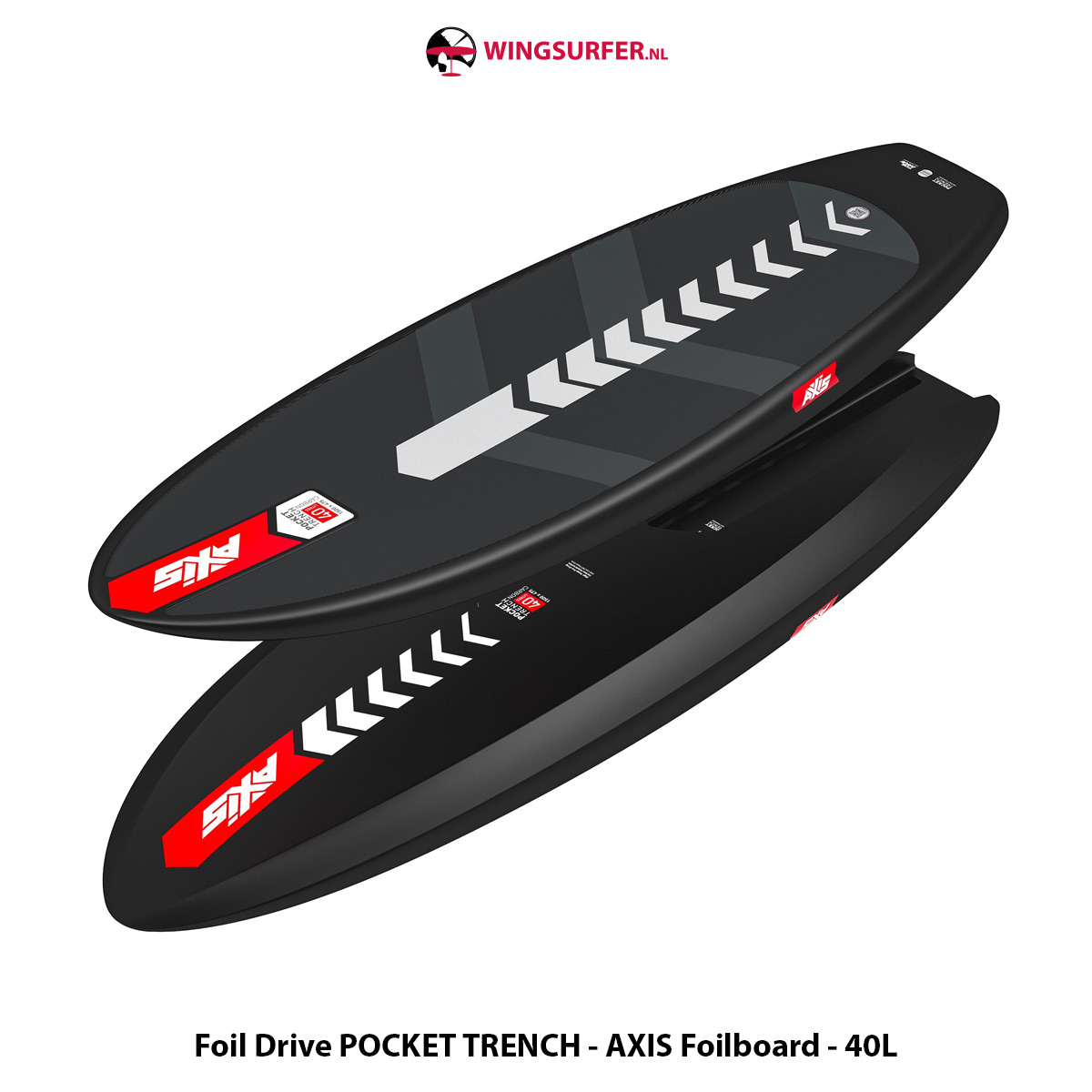 Foil Drive POCKET TRENCH - AXIS Foilboard - 40L - Afbeelding 3