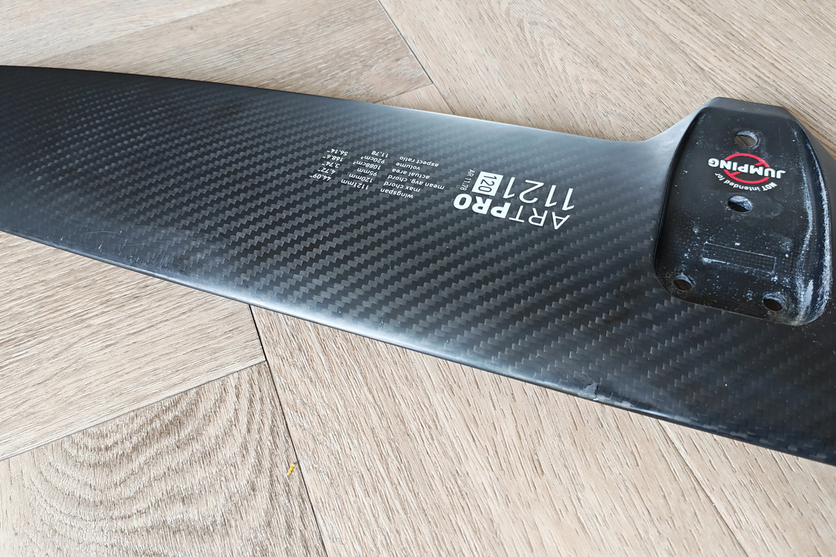 Demo: AXIS FOILS ART PRO 1121 Carbon Front Wing - Afbeelding 3