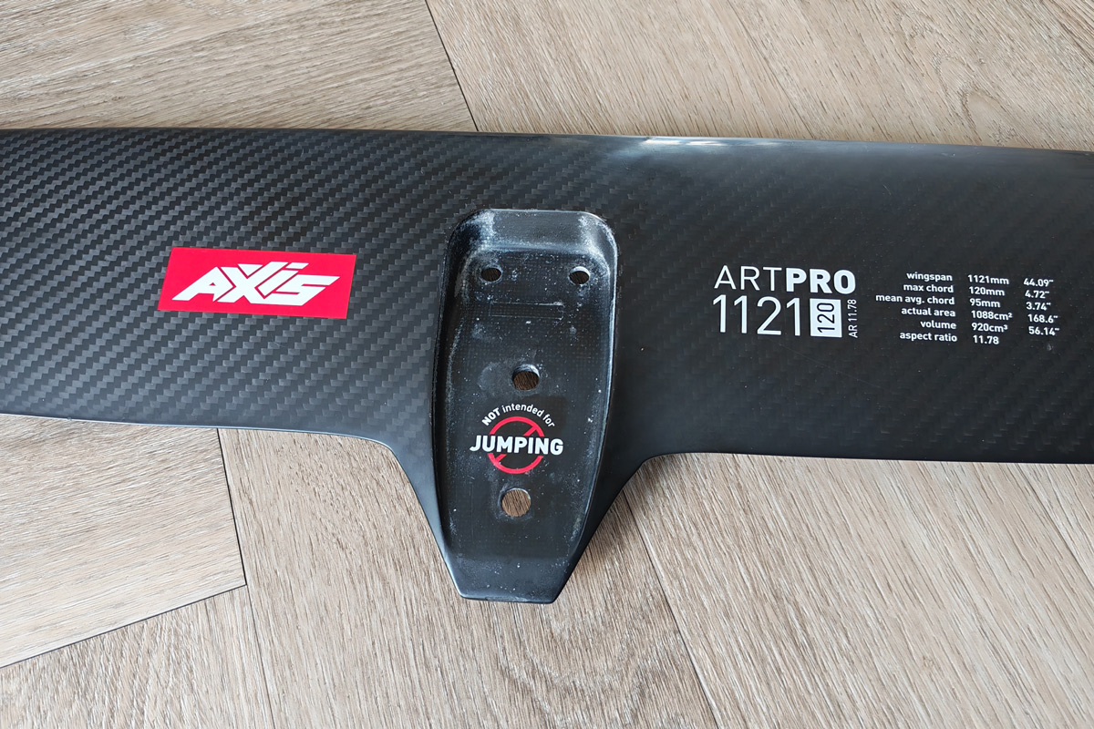 Demo: AXIS FOILS ART PRO 1121 Carbon Front Wing - Afbeelding 4