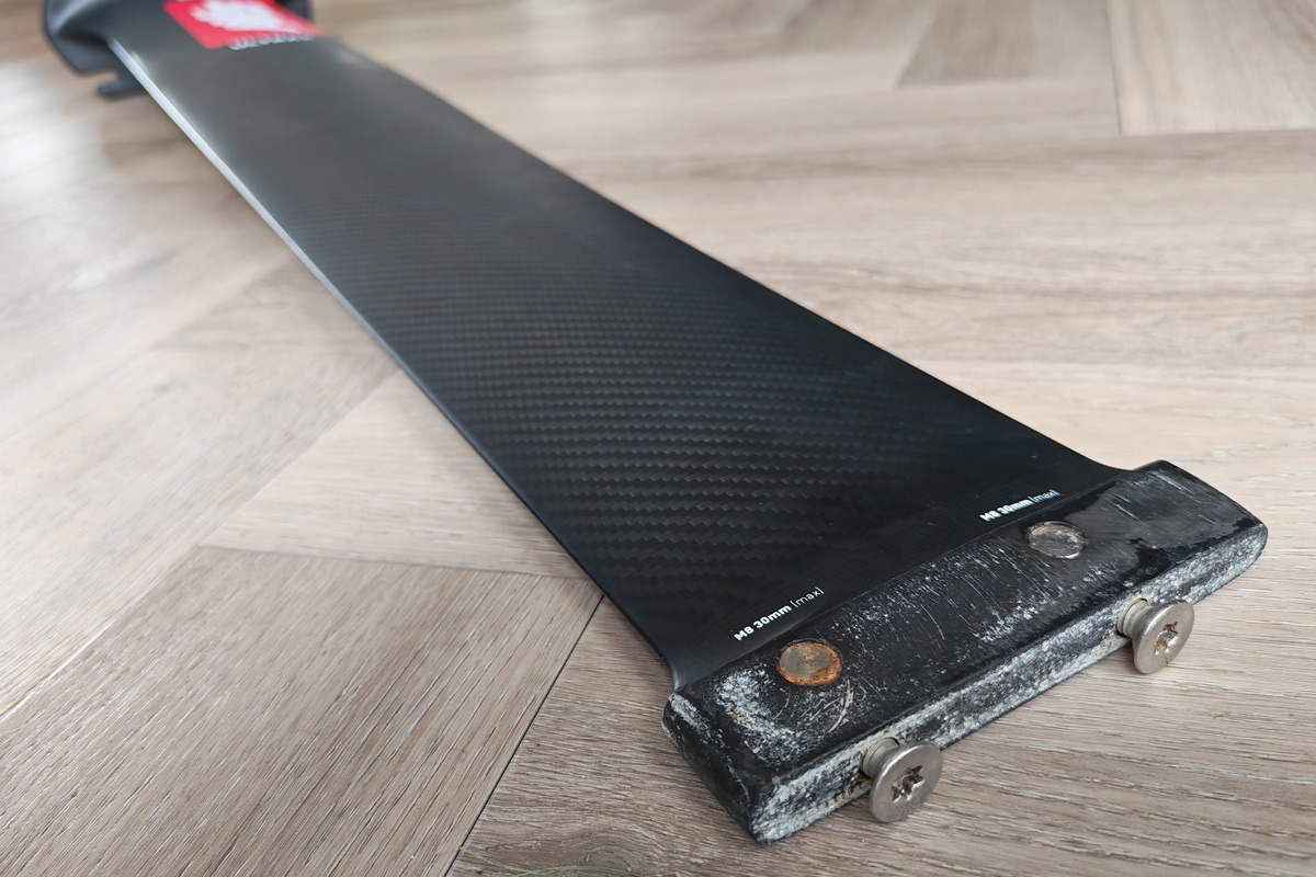 Demo: Axis Foils PRO - Ultra High Modulus Carbon Mast 105cm - Afbeelding 6